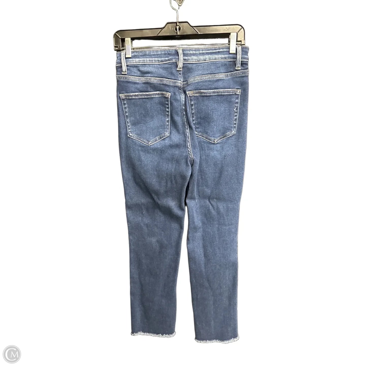 Jeans Straight By Vervet In Blue Denim, Size: 4