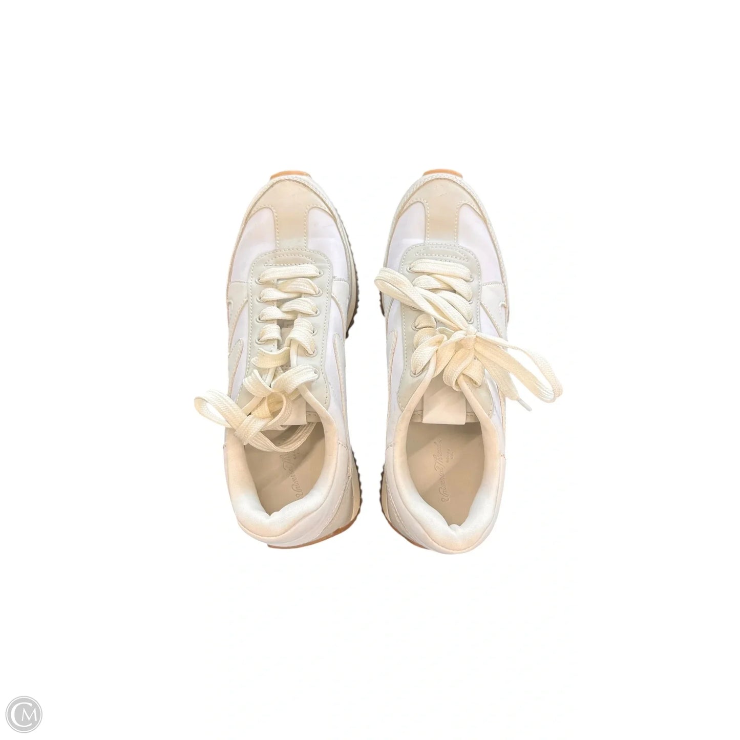 Shoes Sneakers By Universal Thread In Cream & White, Size: 7