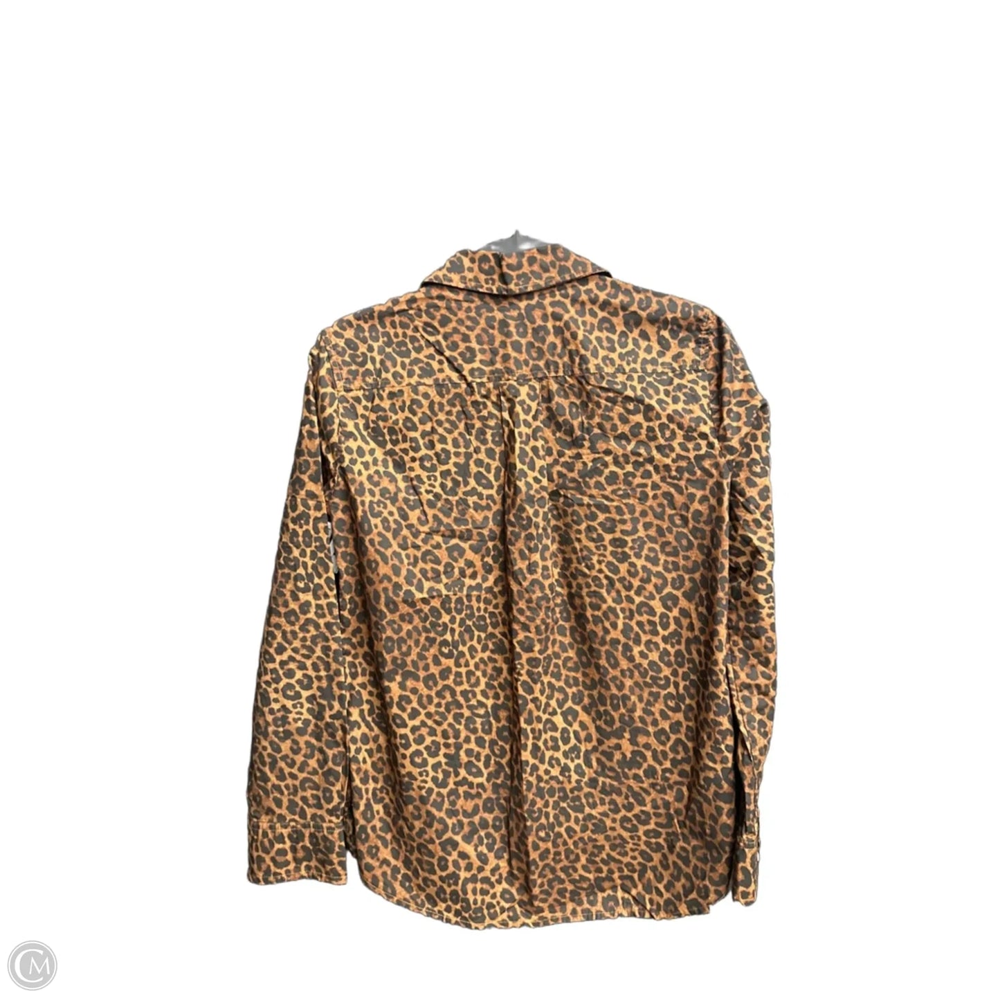 Top Long Sleeve By Talbots In Animal Print, Size: Xs