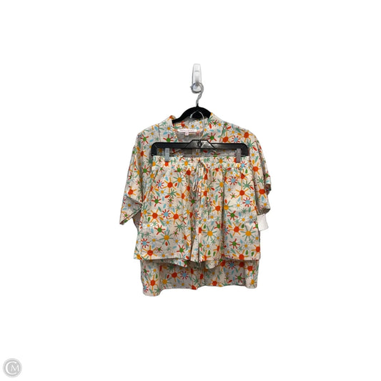 Shorts Set By Clothes Mentor In Multi-colored, Size: L