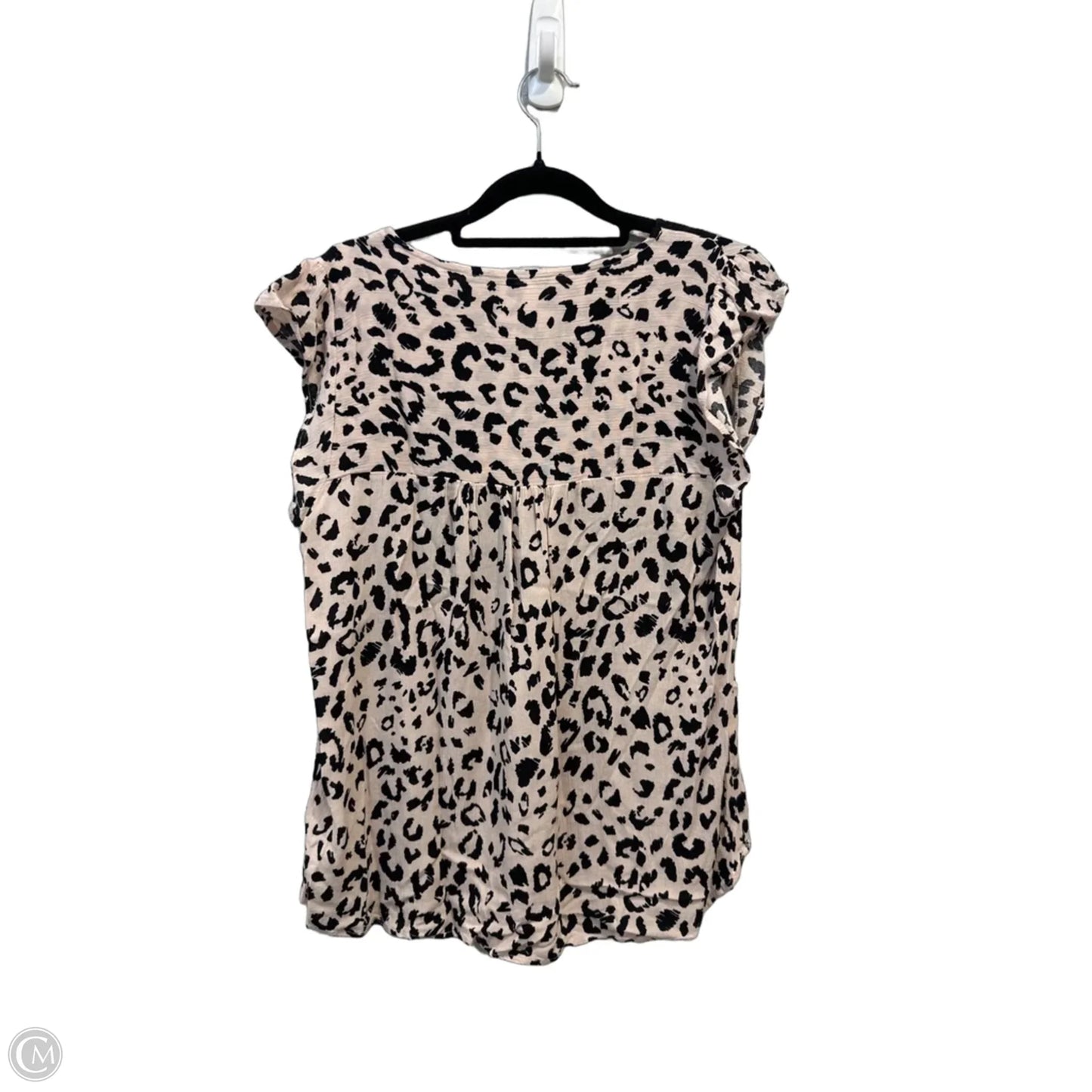 Blouse Sleeveless By Savanna Jane In Animal Print, Size: L