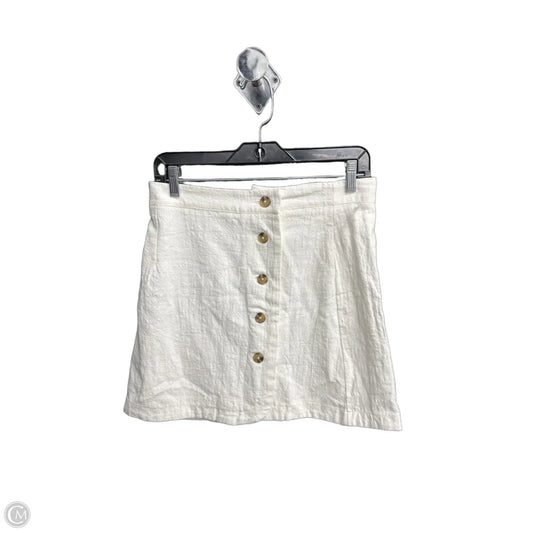 Skirt Mini & Short By Altard State In White, Size: M
