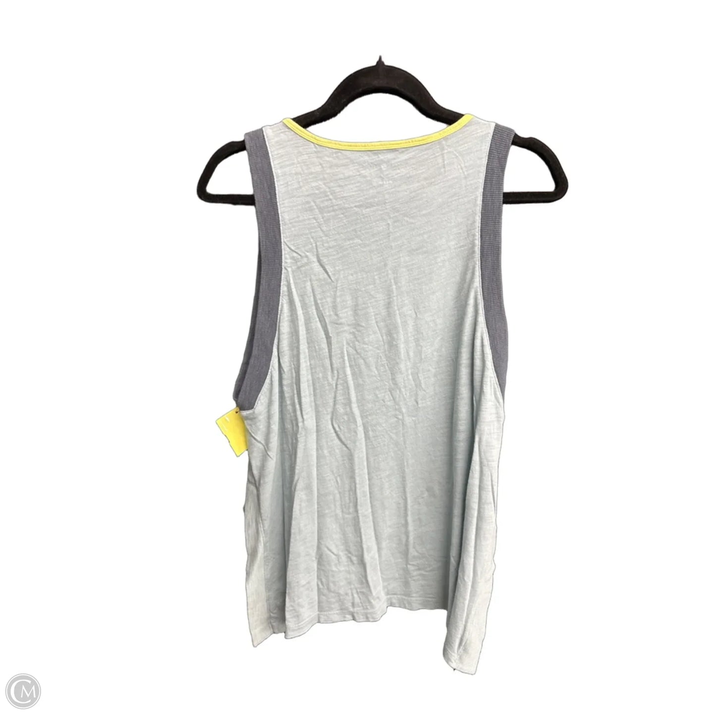 Top Sleeveless By Lou And Grey In Blue & Yellow, Size: S