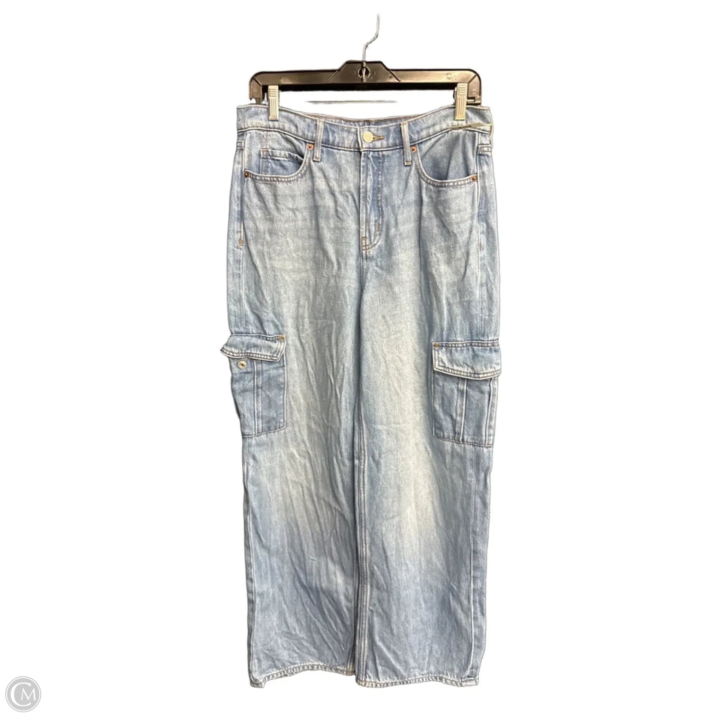 Jeans Wide Leg By Old Navy In Blue Denim, Size: 6