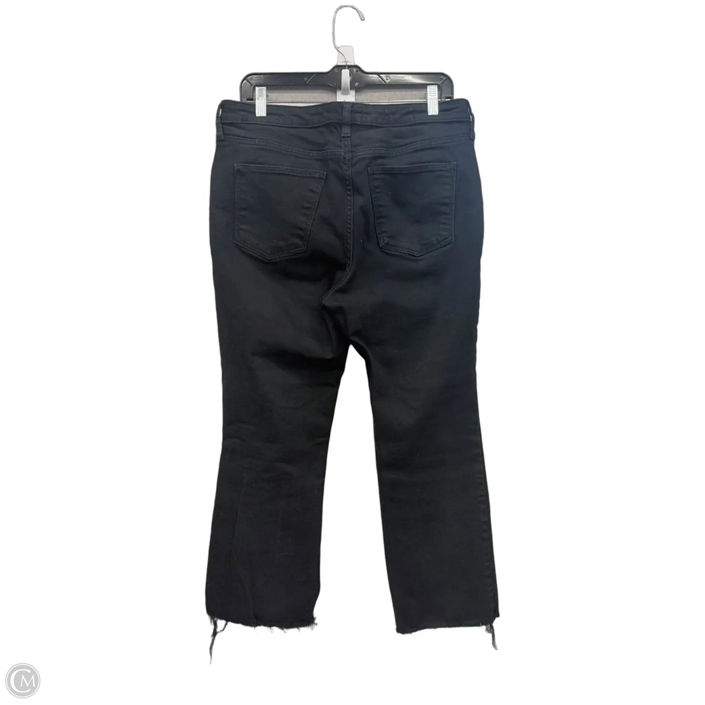 Jeans Boot Cut By Universal Thread In Black Denim, Size: 12