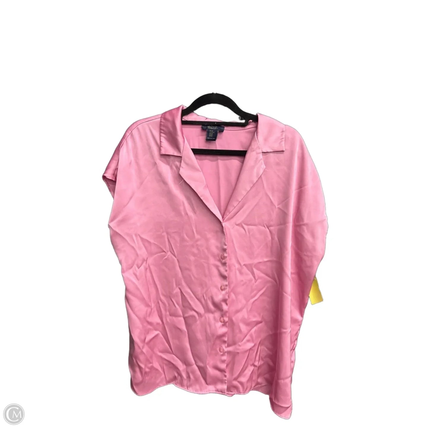Blouse Sleeveless By Rachel Roy In Pink, Size: M