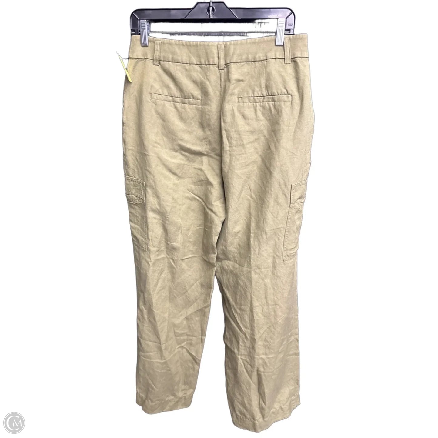 Pants Linen By Loft In Green, Size: 4