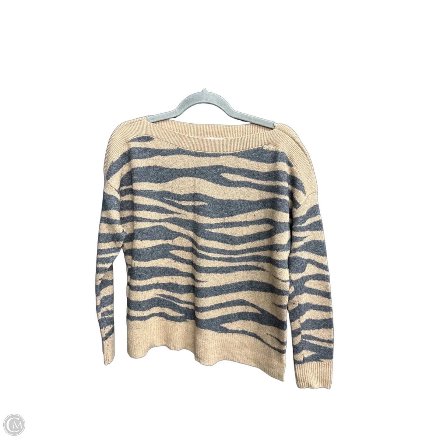 Sweater By Loft In Black & Brown, Size: S