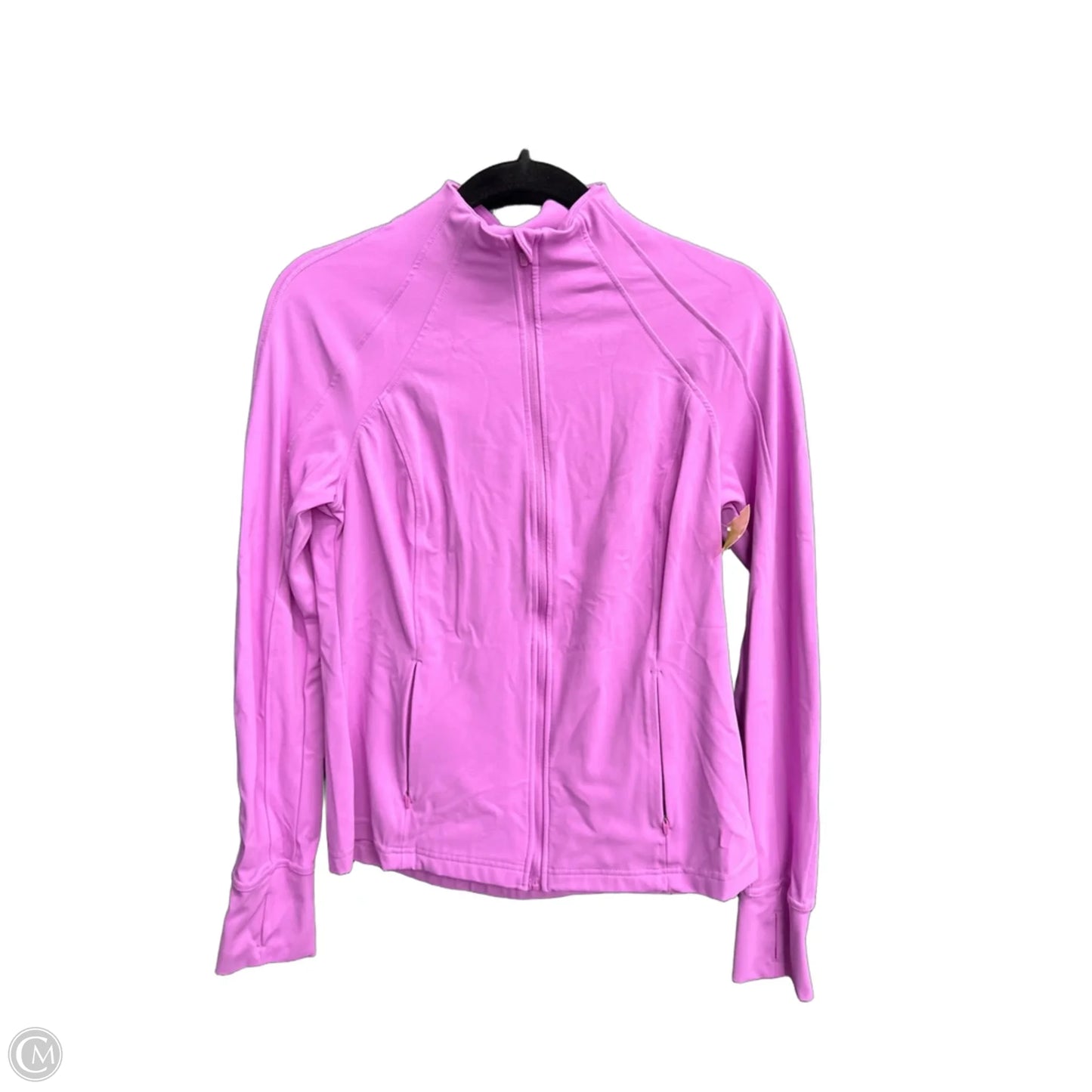 Athletic Jacket By Avia In Purple, Size: S