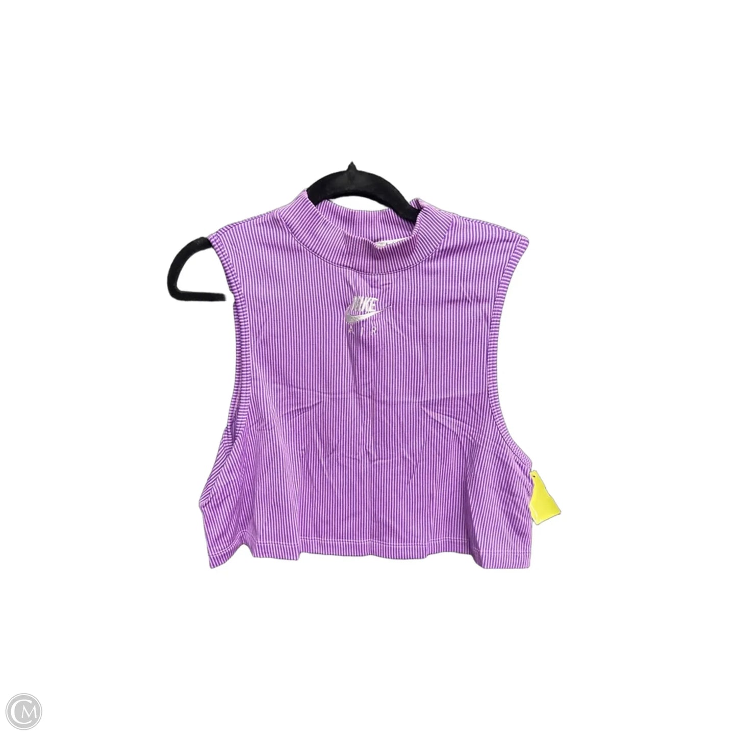 Athletic Tank Top By Nike Apparel In Pink & Purple, Size: Xl
