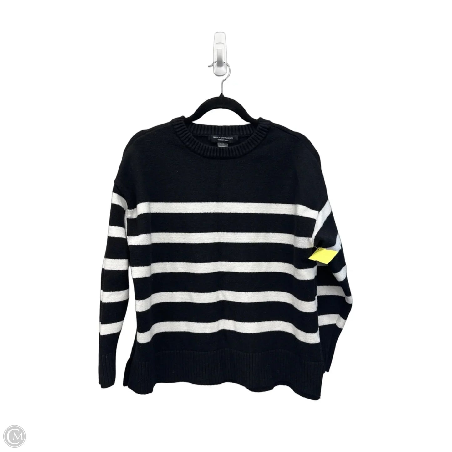 Sweater By French Connection In Striped Pattern, Size: L