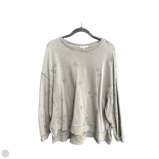 Sweatshirt Crewneck By Z Supply In Green, Size: M