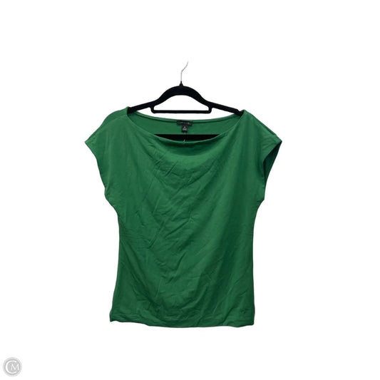 Top Sleeveless By Ann Taylor In Green, Size: M
