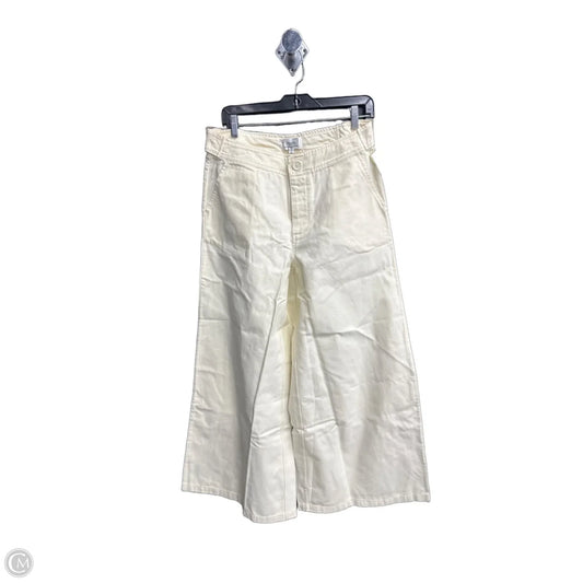 Jeans Wide Leg By Clothes Mentor In Yellow, Size: M