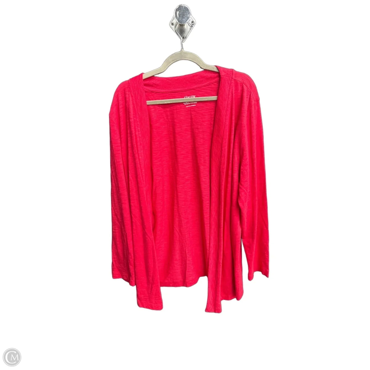 Cardigan By Chicos In Pink, Size: Xl