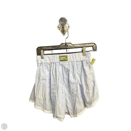 Athletic Shorts By Clothes Mentor In Blue & White, Size: S