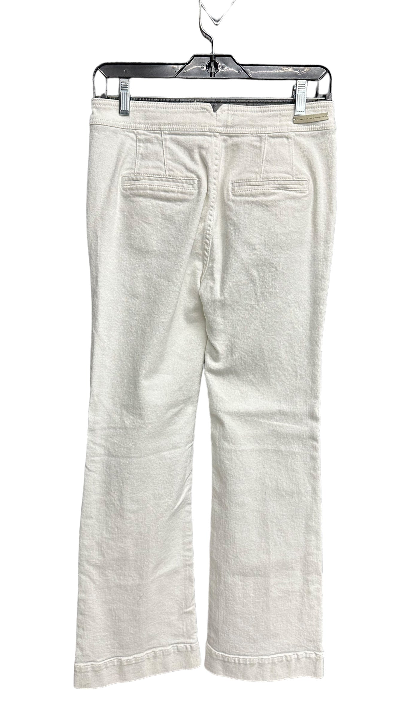 White Jeans Flared Anthropologie, Size 4