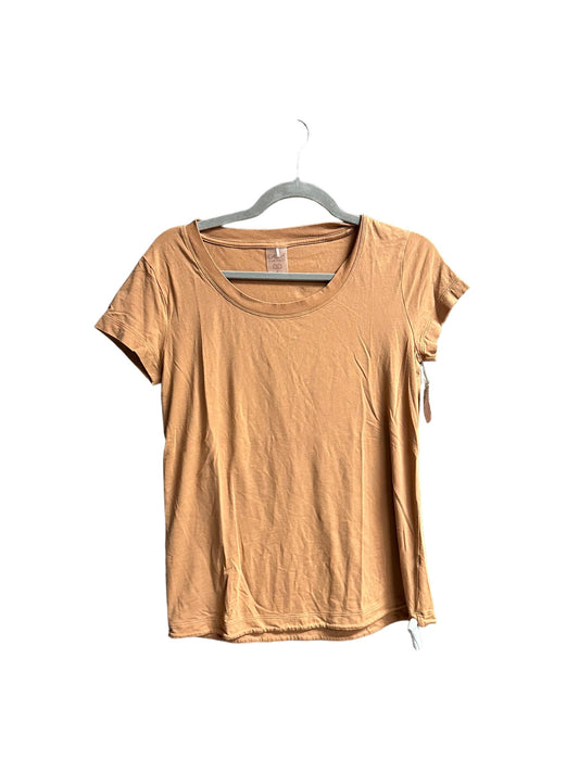Brown Top Short Sleeve Calia, Size S