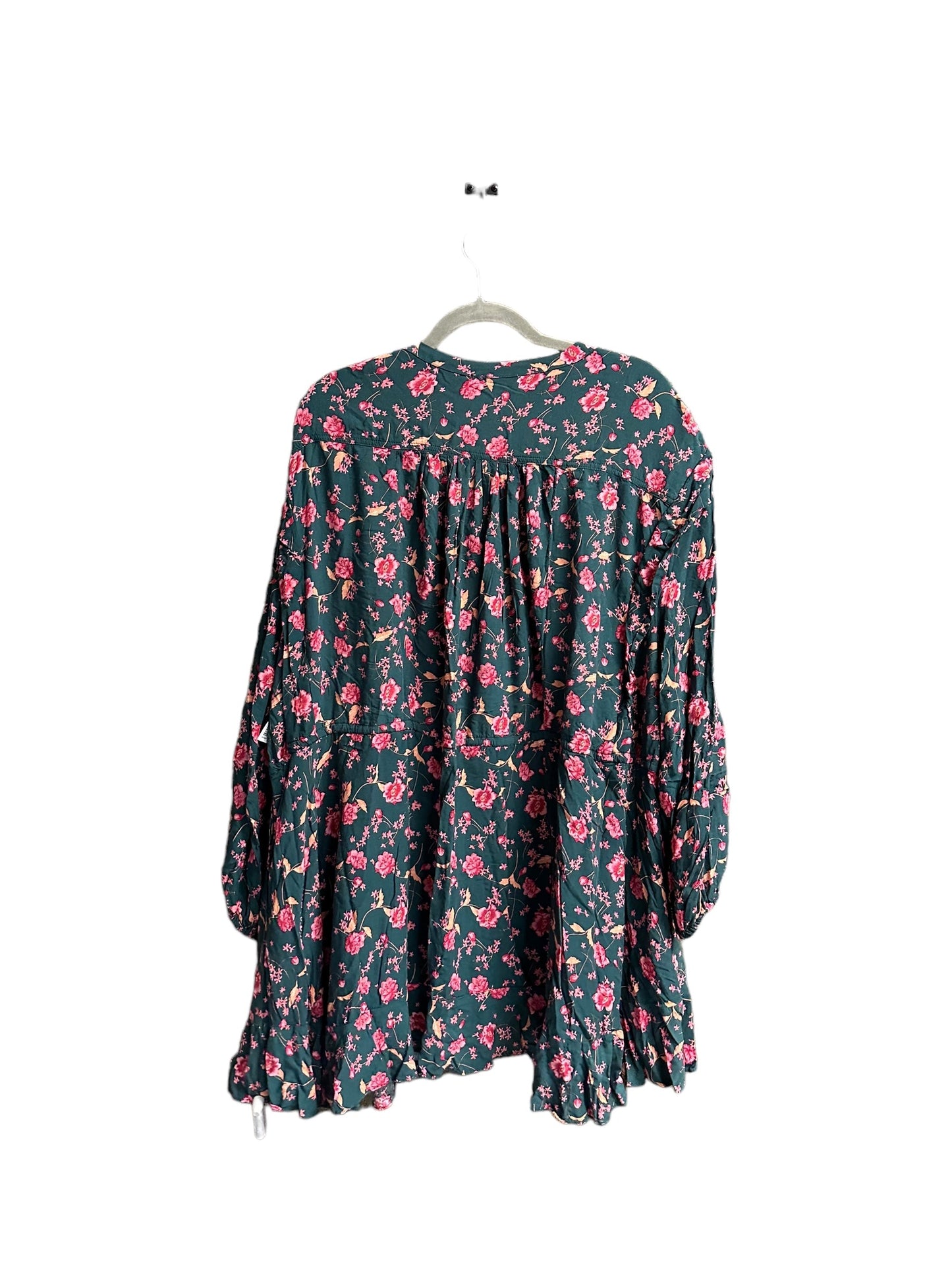 Floral Print Dress Casual Midi Free People, Size M