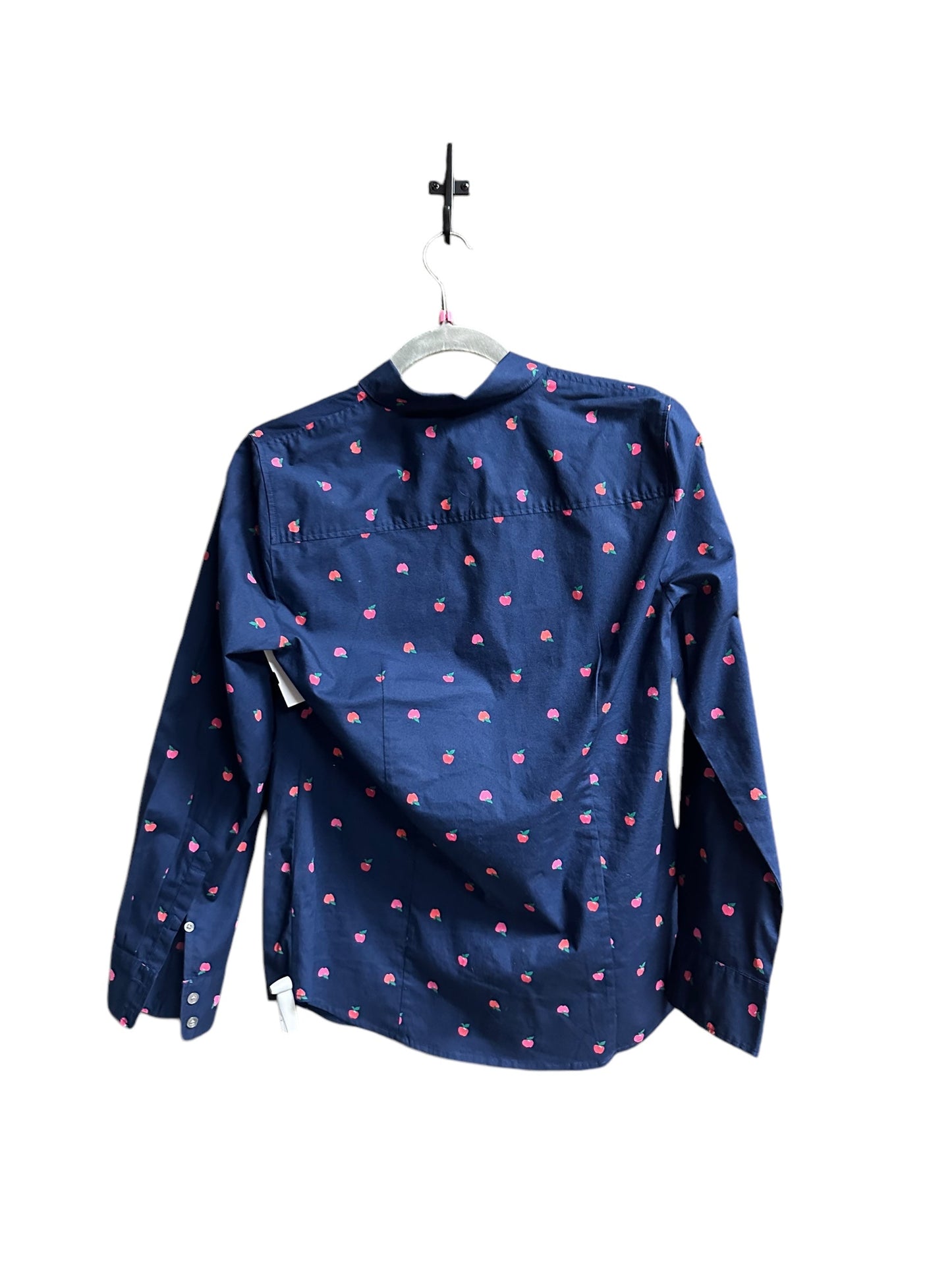 Top Long Sleeve By J. Crew In Navy, Size: M