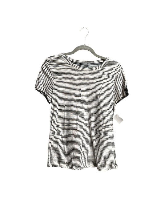 Top Short Sleeve By Athleta In Striped Pattern, Size: S