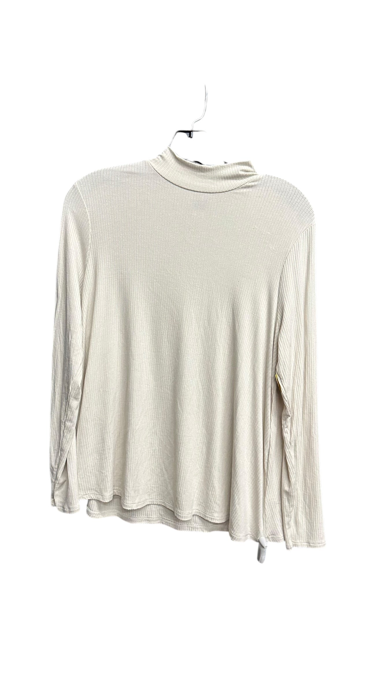 Top Long Sleeve By Old Navy In Beige, Size: S