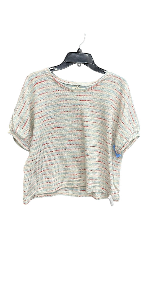 Sweater Short Sleeve By Madewell In Multi-colored, Size: M