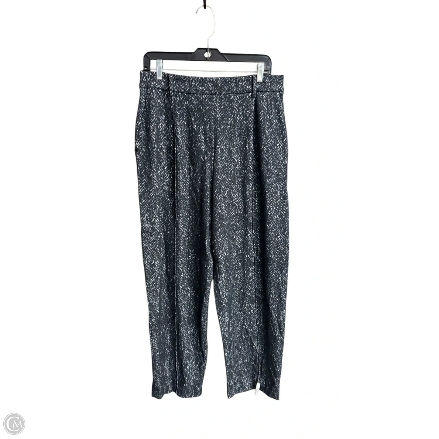 Pants Wide Leg By Spanx In Black & White, Size: L