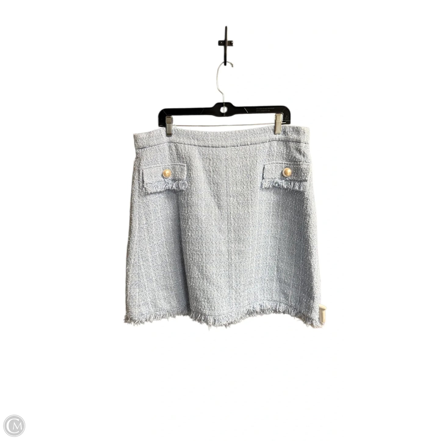 Skirt Designer By Kate Spade In Blue, Size: Xl