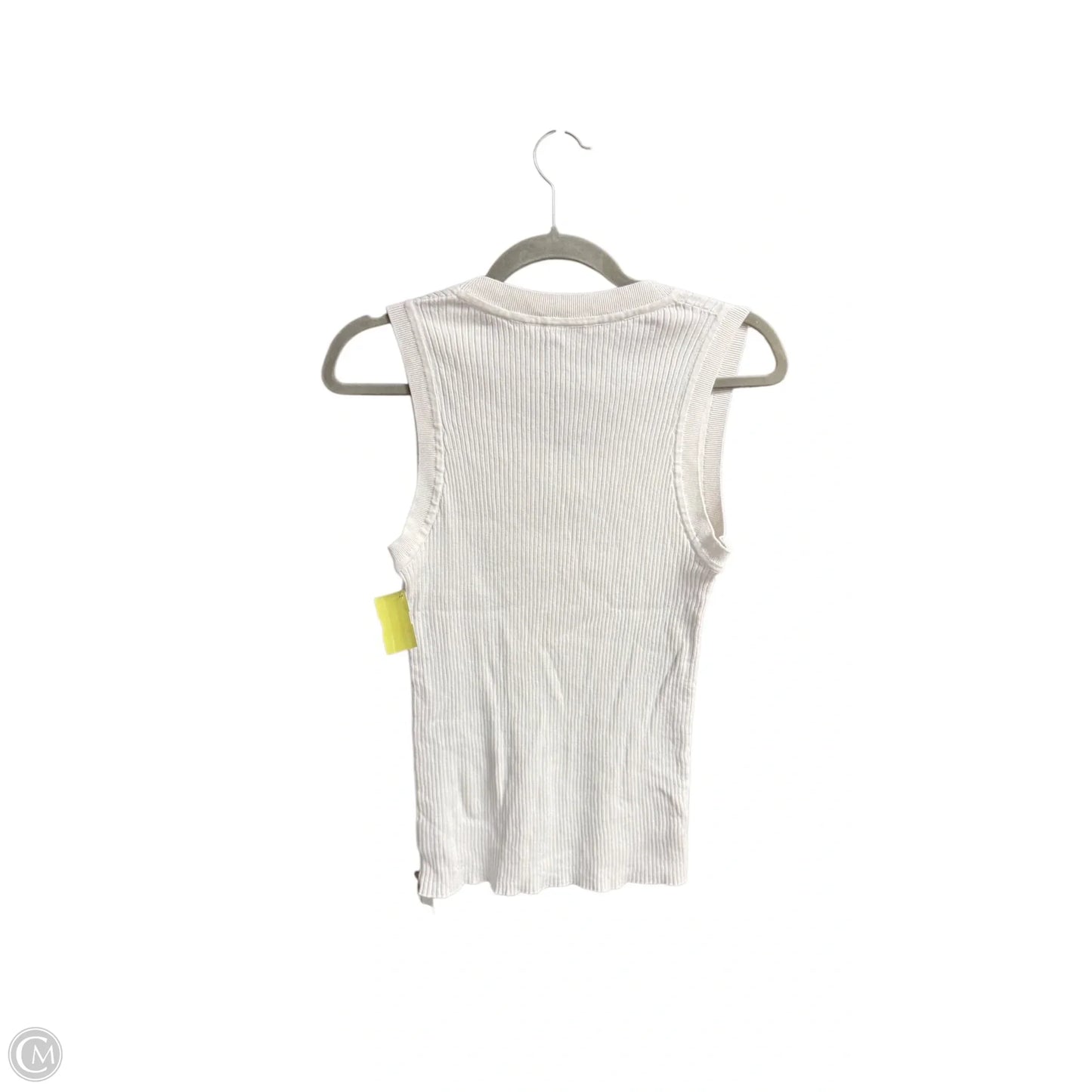 Top Sleeveless By Akris In White, Size: M