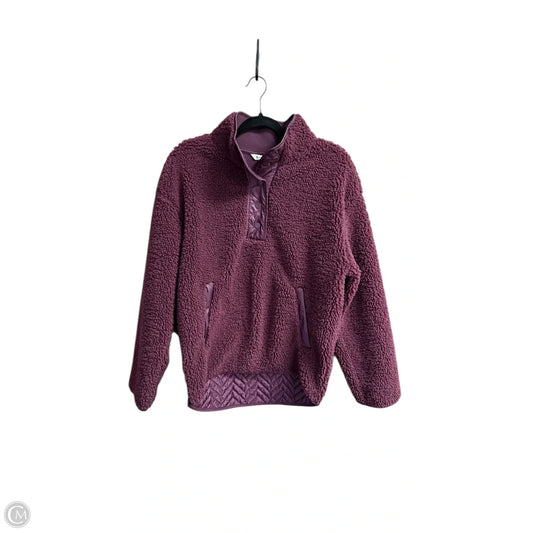 Athletic Fleece By Athleta In Maroon, Size: M