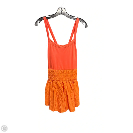 Athletic Dress By Free People In Orange, Size: L