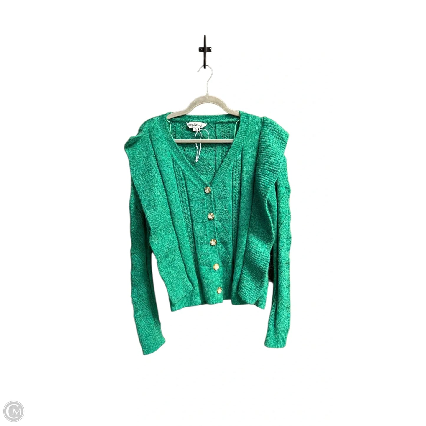 Cardigan By Davi & Dani In Green, Size: S