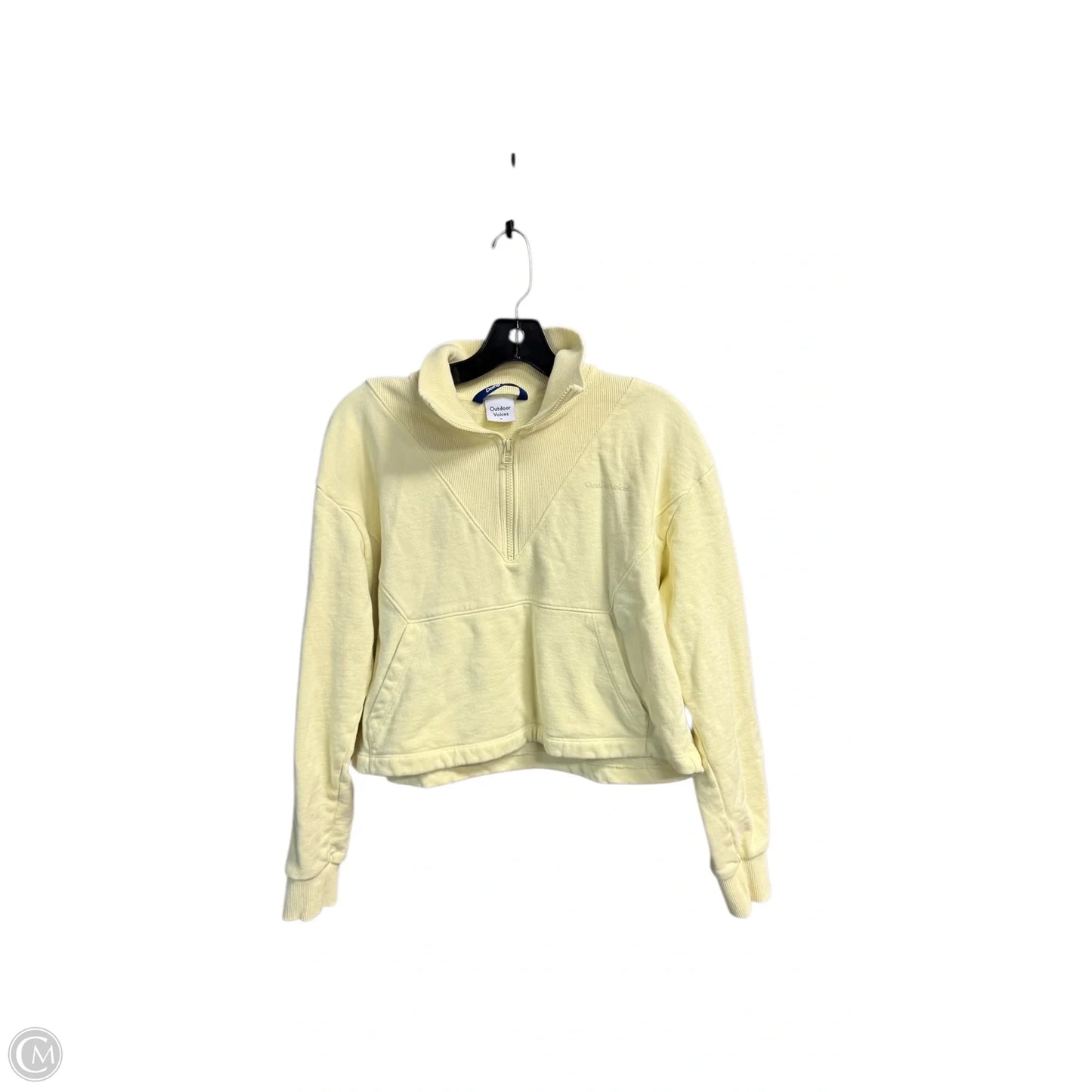 Athletic Jacket By Outdoor Voices In Yellow, Size: M