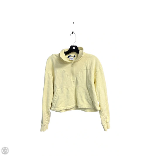 Athletic Jacket By Outdoor Voices In Yellow, Size: M