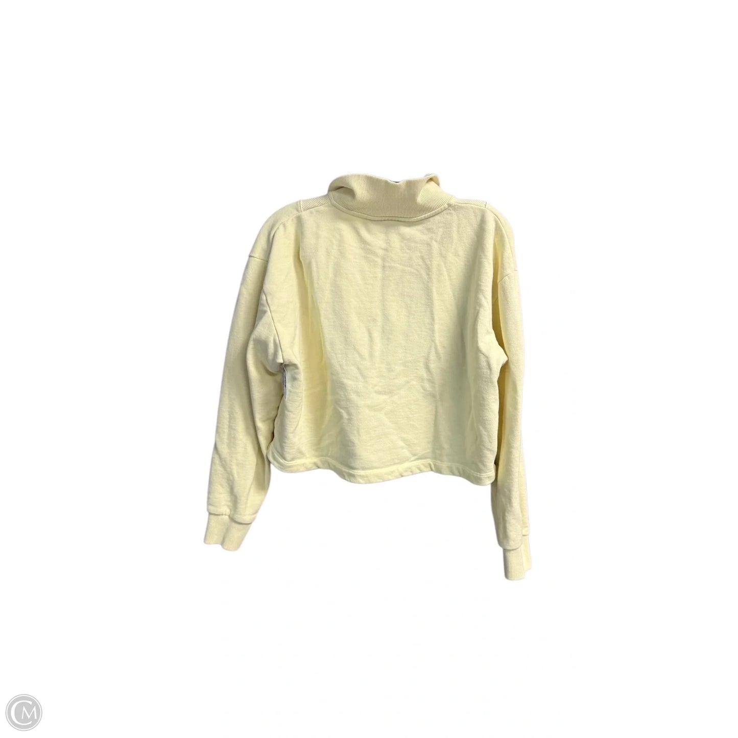 Athletic Jacket By Outdoor Voices In Yellow, Size: M