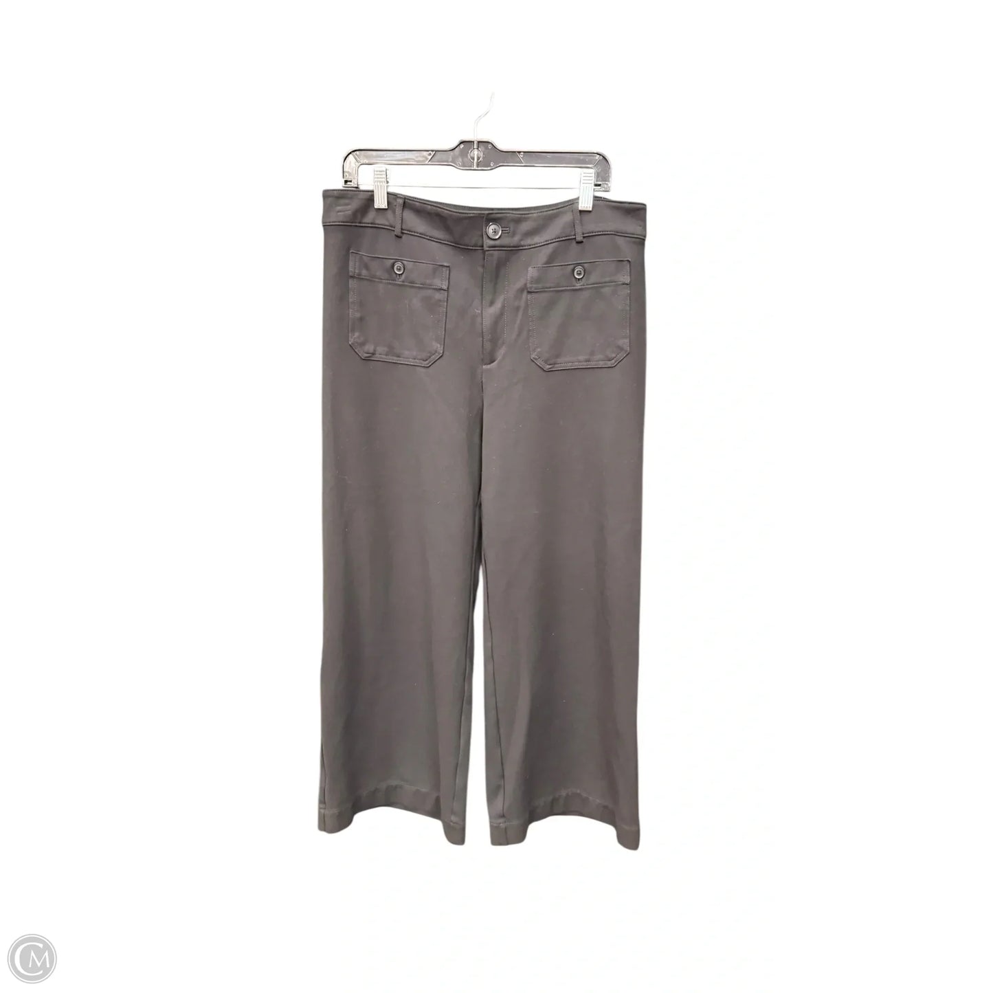 Pants Wide Leg By Loft In Black, Size: 14