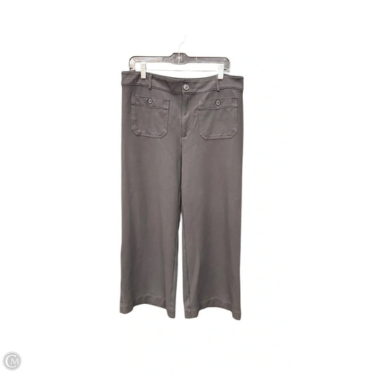 Pants Wide Leg By Loft In Black, Size: 14