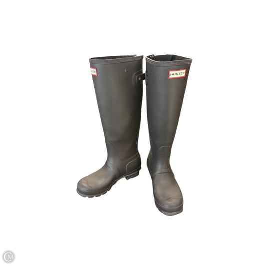 Boots Rain By Hunter In Grey, Size: 5