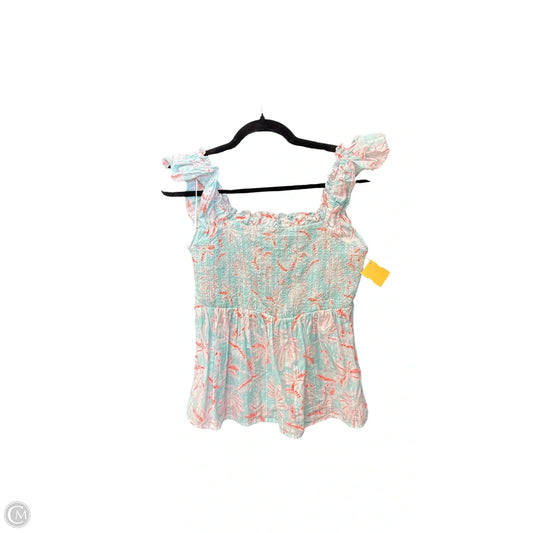 Blouse Sleeveless By Vineyard Vines In Multi-colored, Size: S