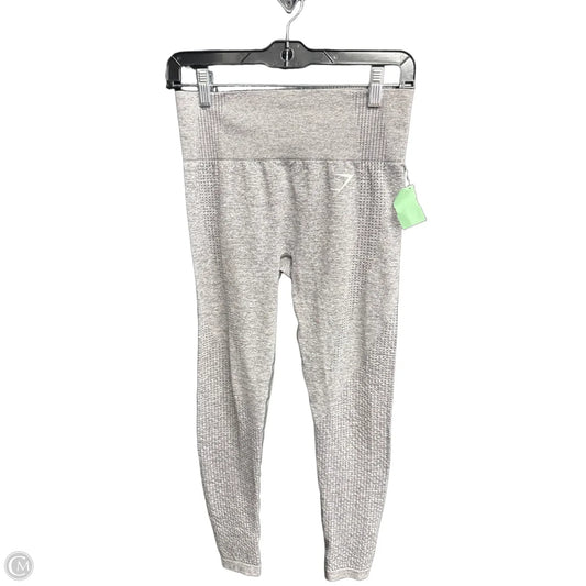 Athletic Leggings By Gym Shark In Grey, Size: S