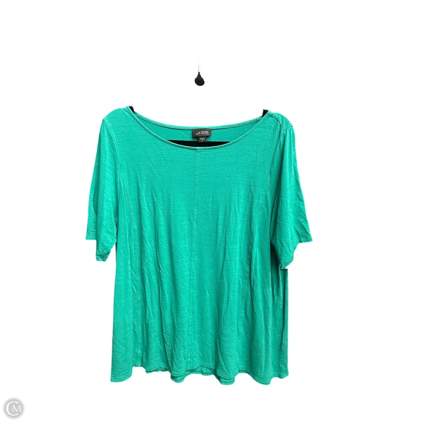 Top Short Sleeve Basic By Clothes Mentor In Green, Size: M