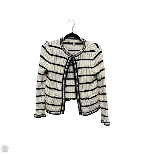 Cardigan By Free Assembly In Striped Pattern, Size: M