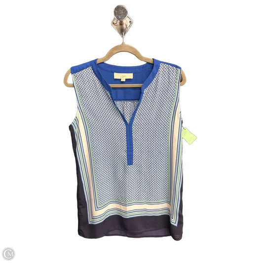 Top Sleeveless By Loft In Multi-colored, Size: M