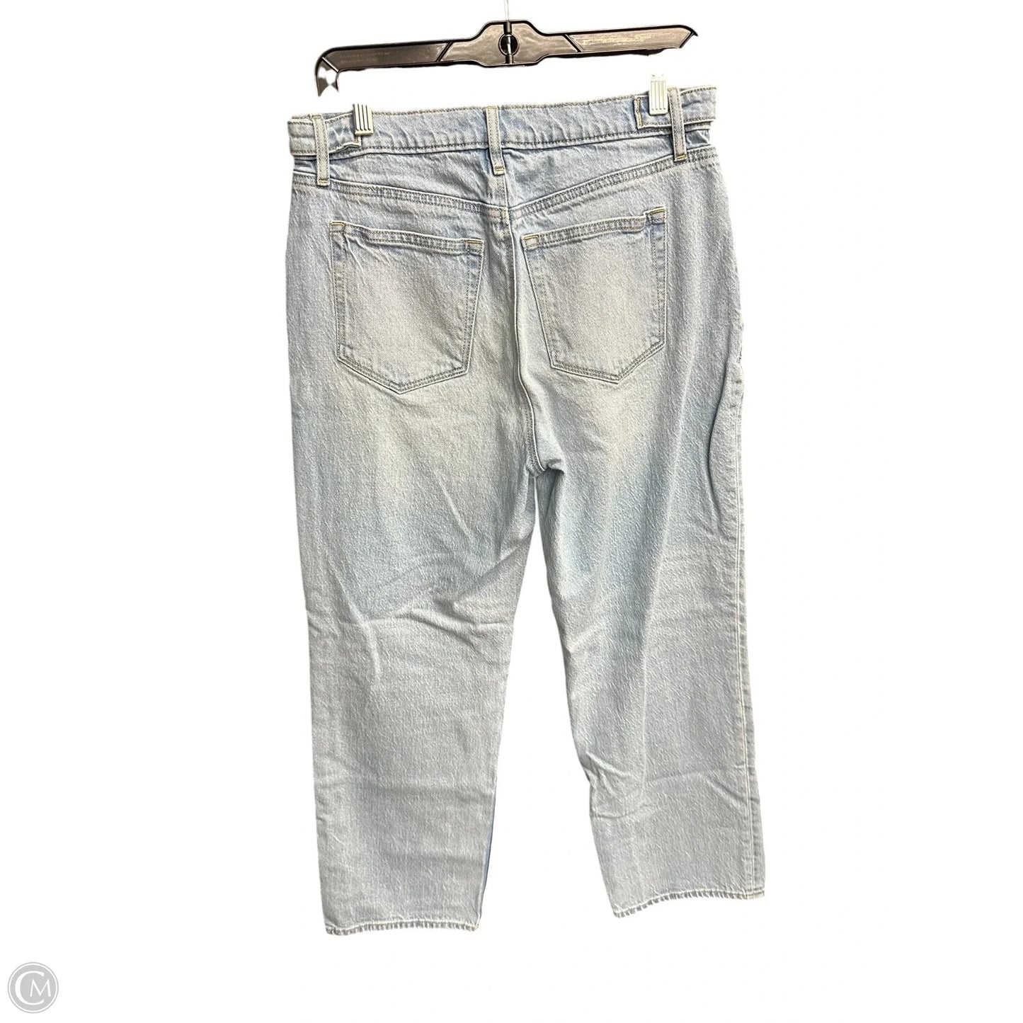 Jeans Wide Leg By Loft In Blue Denim, Size: 8