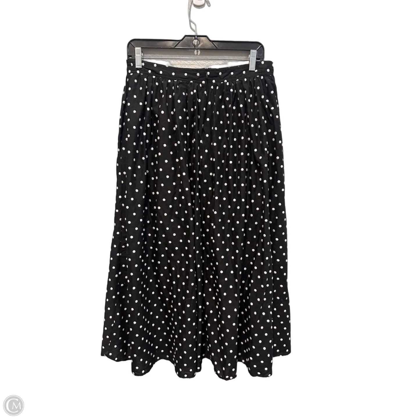 Skirt Maxi By Cece In Black & White, Size: 10
