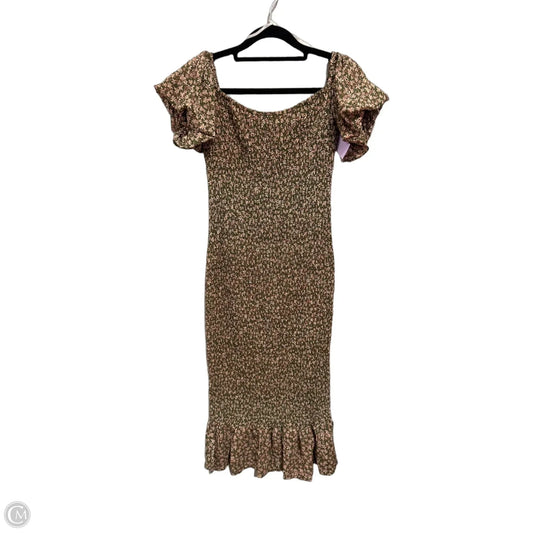 Dress Casual Maxi By Petal & Pup In Floral Print, Size: S