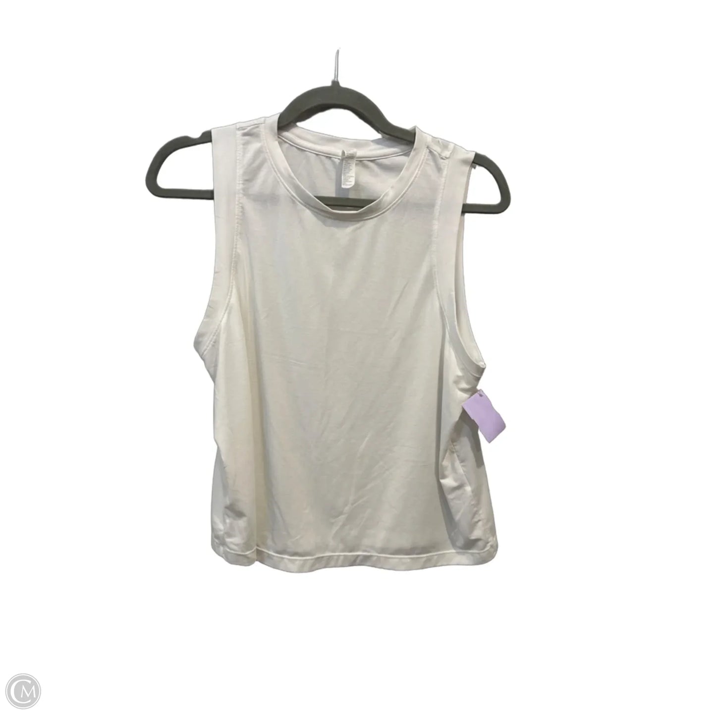 Athletic Tank Top By Zella In White, Size: M