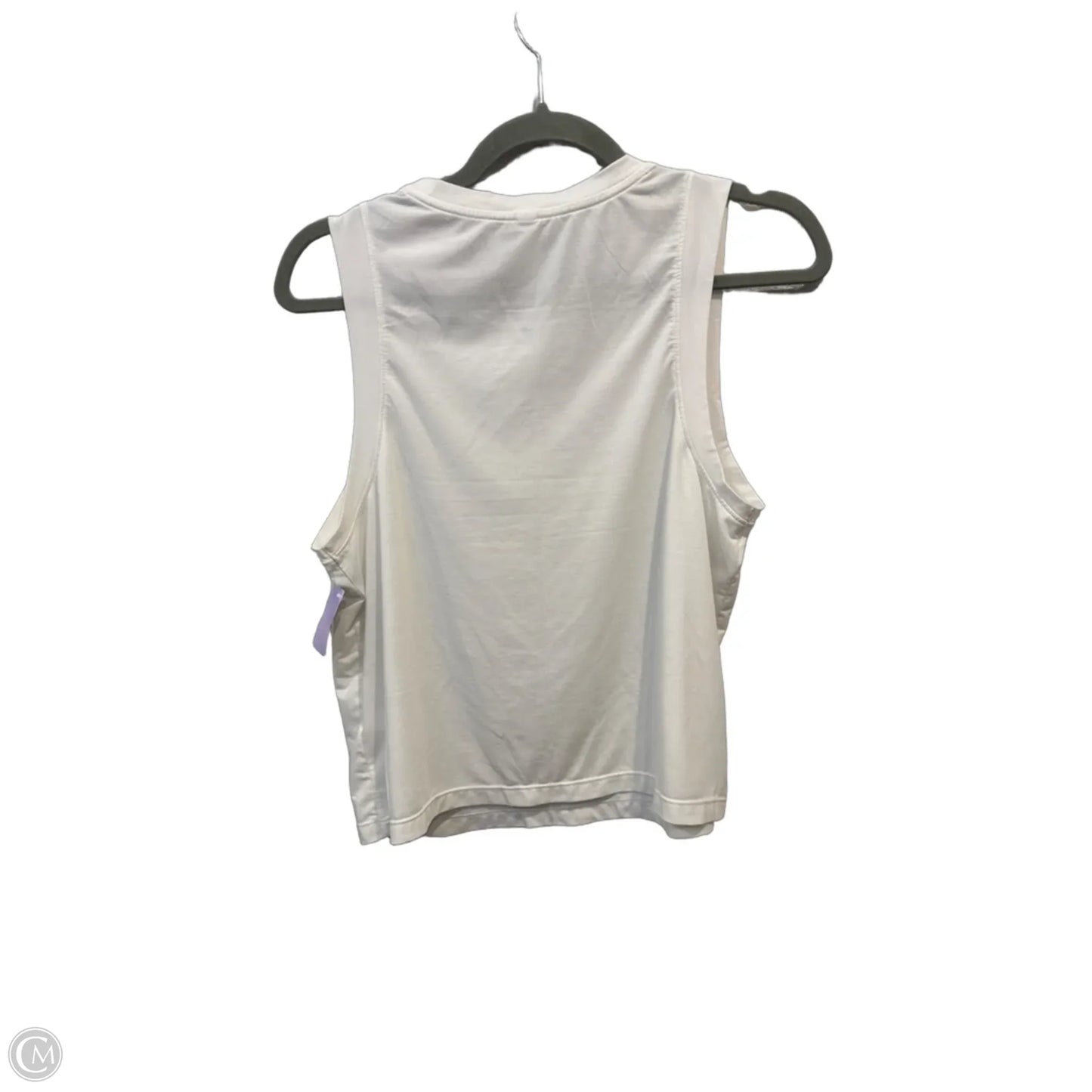 Athletic Tank Top By Zella In White, Size: M