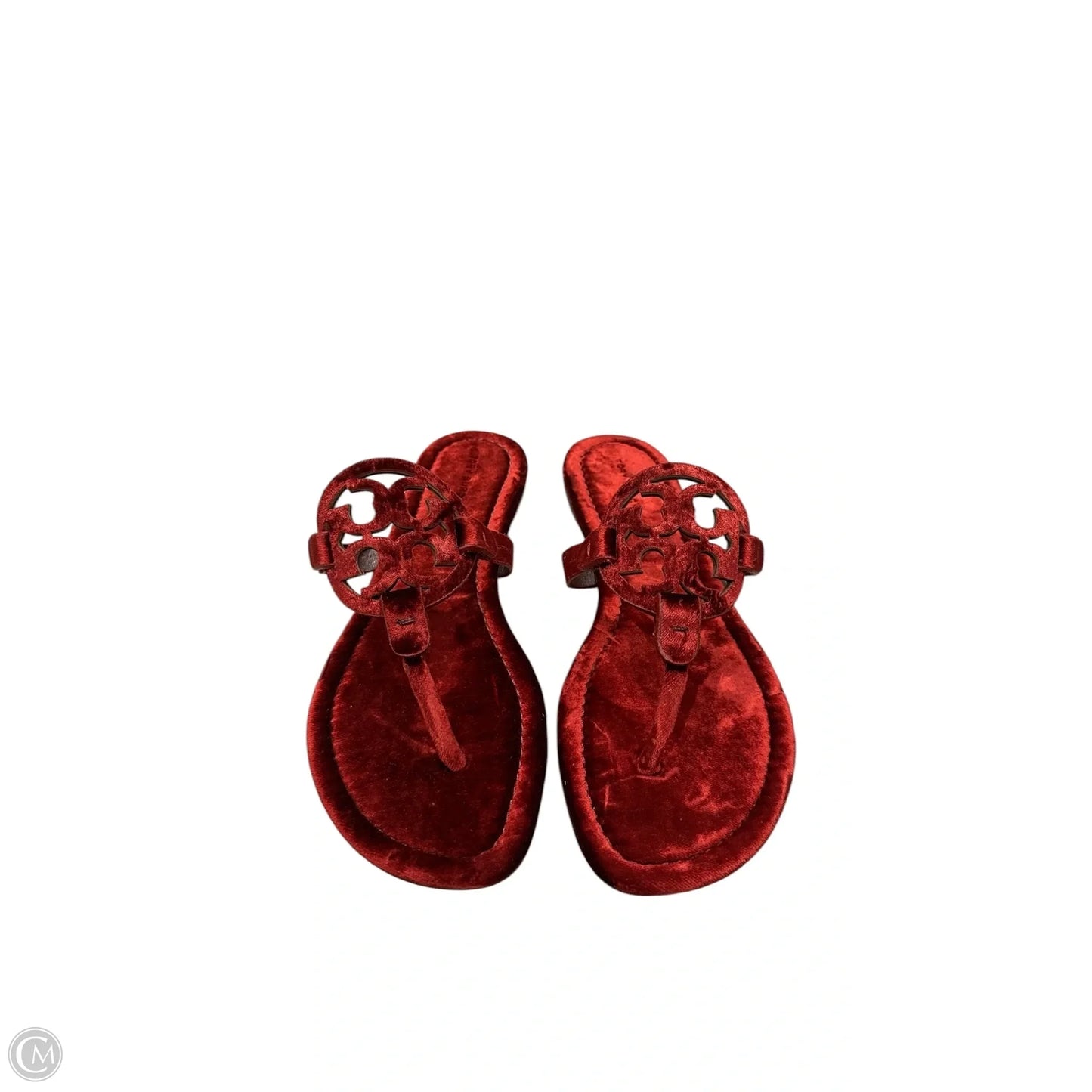 Sandals Designer By Tory Burch In Red, Size: 9.5